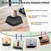  Black Myth Levitating Display Stand | Floating Display | Levitating Decor | Magnetic Suspension Display | Levitation Advertising Display | 360 Degree Automatic Rotating Standwith Monkey Model(Gold)