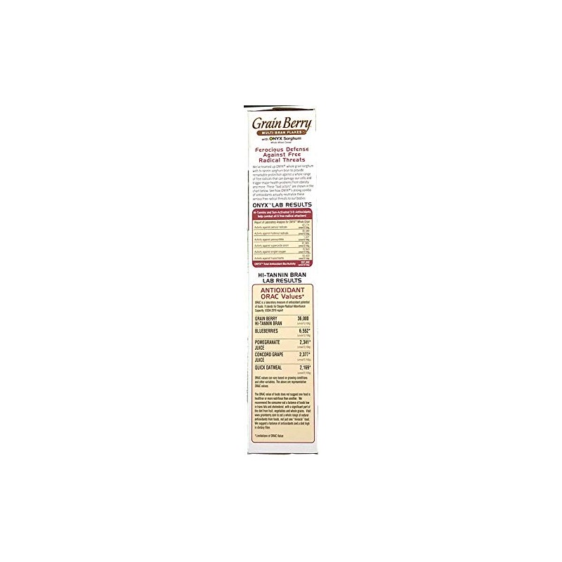 Grain Berry Multi-Bran Flakes w/ONYX Sorghum - 2 Pack (24