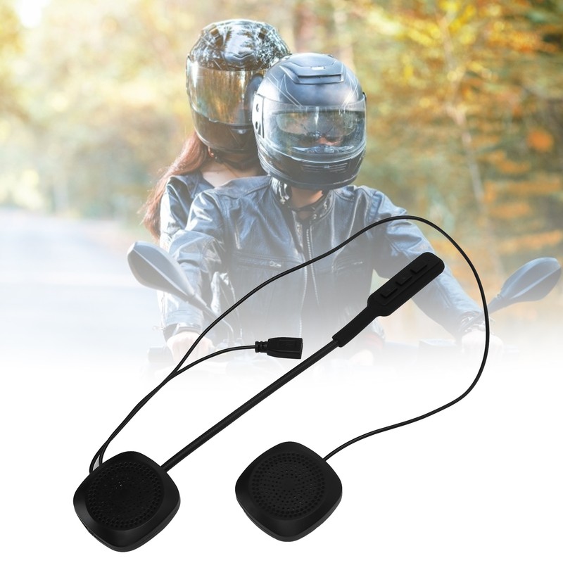 Motorcycle Helmet Bluetooth Headphone Wireless Bluetooth 5.0 Stereo Noise Reduction