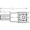 Stabilay Inhex Socket 49-6 Insertion Angle: 0.37 x Total Length: