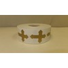 Perforated Cross Tanning Stickers, Roll of 1000