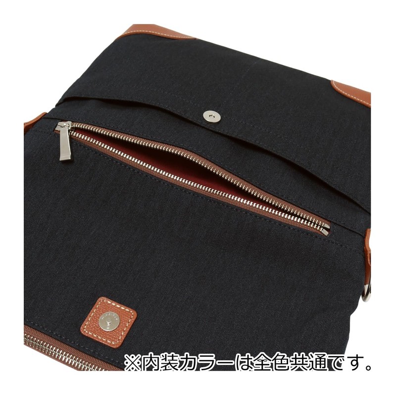 Takeokikuchi Shoulder Bag, Third, navy