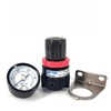 Air Compressor Pressure Regulator Airtac AR2000 1/4'' NPT with Bracket