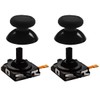 iParto 2 Pack Joystick Replacement for Oculus Quest 3 Controller