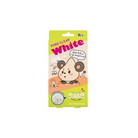 Haerin Pore ​​Clear White Nose Pack 8pcs / 포어 클리어 화이트 코팩 8매입