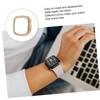 Mikinona Watch Frame Protective Case for Sense Stylish Electroplated Cover