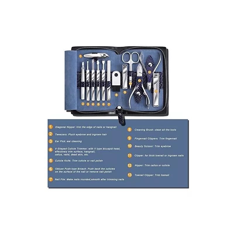 Familife Set De Manicura Familife Para Hombres - Kit Profesional