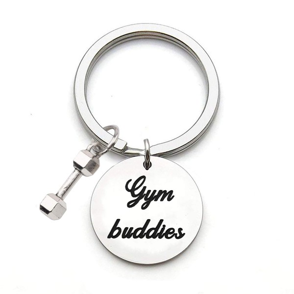 SEIRAA Keychain Gym Gift Best Friend Keychain Fitness Couples Gift