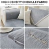 TOPCHANCES Sofa Cover, Universal Non-Slip Couch Cover 1/2/3/4 Seater for