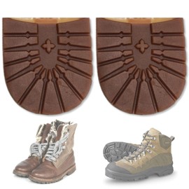 Dark Yellow Boot Heel Replacement 1 Pair，Shoe Heel Repair Anti Slip Shoe Grips Shoe Sole Repair Heel Repair Kit Shoe Repair Kit for Shoes Rubber Soles for Bottom of Shoes for Rubber Front Sole