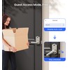 Veise VE019 Fingerprint Smart Lever Lock - APP Control, Keypad