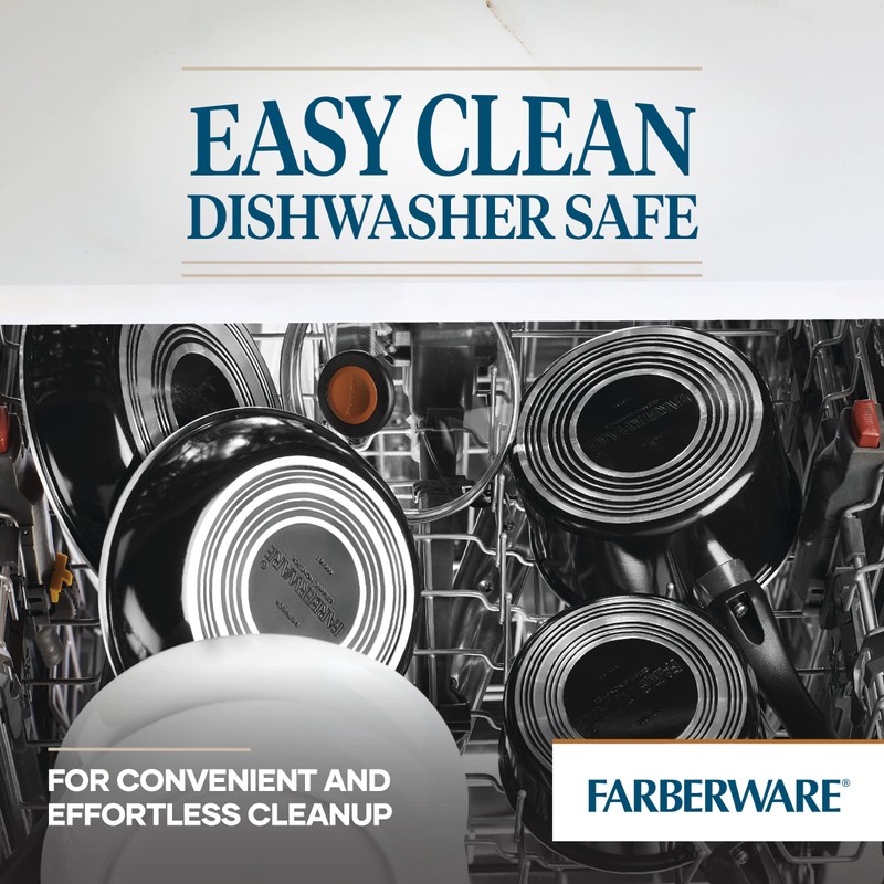 Farberware Glide Deep Nonstick Frying Pan / Fry Pan /