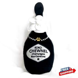 dog diggin designs NEW! Dog Diggin Designs Koko Chewnel Champagne Plush Squeaky Designer Dog Toy