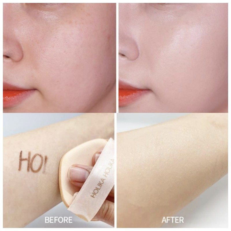 HOLIKA HOLIKA Hard Cover Perfect Cushion EX SPF50+ PA++++ 14g*2ea,