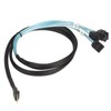 SAS Cable SFF‑8654‑4 SATA 7 Pin Array Disk Faster Transmission