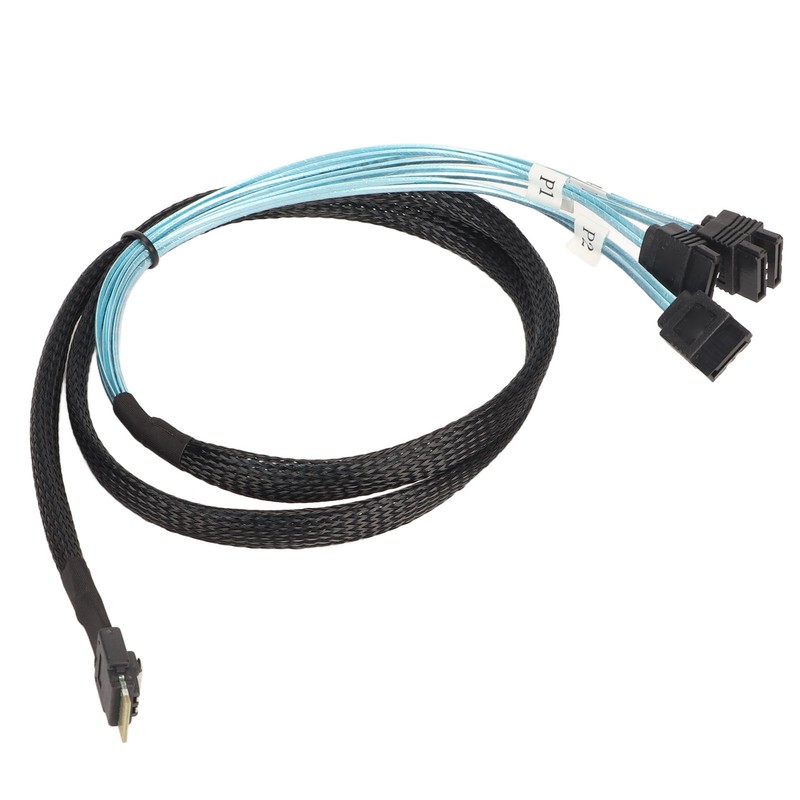 SAS Cable SFF‑8654‑4 SATA 7 Pin Array Disk Faster Transmission