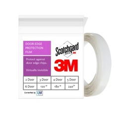 Upromax Door Edge Guard Scratch (5 Doors) Paint Protection Film Clear Invisible Universal Car Truck Repackage - we Cut it for You (5 Doors)