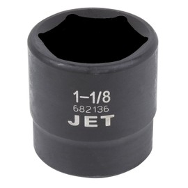 JET 1/2" DR x 1-1/8" Standard Impact Socket - 6 pt