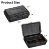sourcing map Hard Carry Case 6.5" High-Density Polyethylene Empty Tool