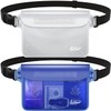 Labeol Waterproof Fanny Pack, 2 Pack Waterproof Pouch with Waist
