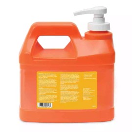 GOJO 0948-04 Natural Orange Hand Cleaner in Half-Gallon Pump Bottle