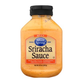 SILVER SPRING, SIRARCHA SAUCE, Pack of 9, Size 8.5 OZ - No Artificial Ingredients Dairy Free Kosher Vegan9