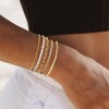 Gold Bracelets for Women Paperclip Chain Bracelet Gold Bracelet Stack