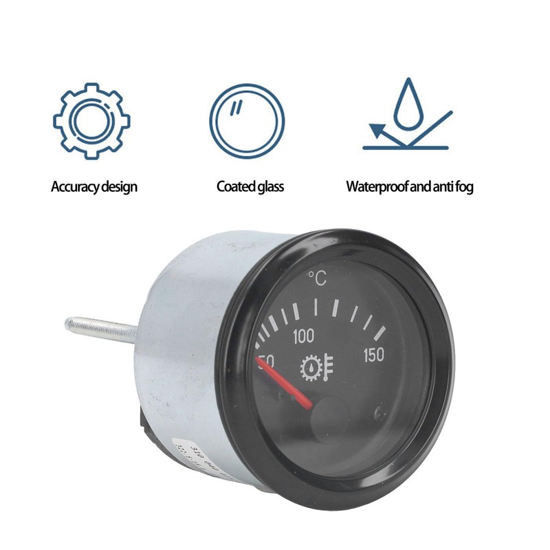 Oil Temperature Gauge Vdo Temperature Gauge 24V for Diesel Generator