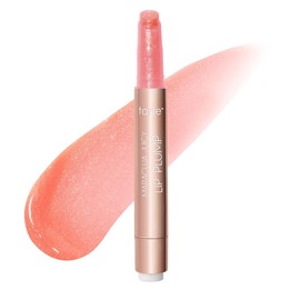 tarte maracuja juicy lip plump - glossy plump finish:_pink champagne (soft pink with glitter)