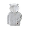 Half Birthday Outfit Baby Boy Solid Casual Pocket Hoodie Sweatershirt
