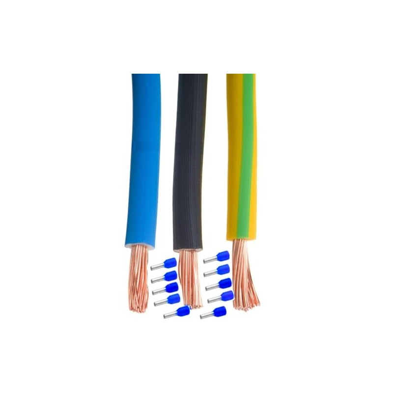 2.5 mm² Wiring Cable H07V-K 2.5 mm² mm Set 3