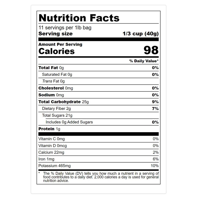 Bella Viva Orchards Dried Slab Apricots, 1 lb of Dried