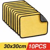 Microfiber Cleaning Towels for Car Care – Thickened Absorbent Yellow