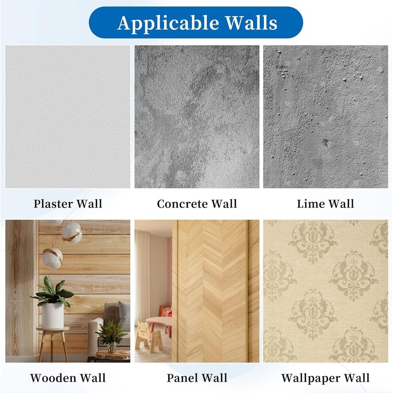 Picture Hooks, Non-Trace Picture Hook for Hard Wall, Picture Hanging