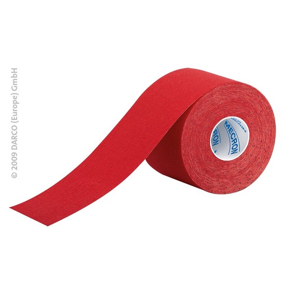Kinesiology Tape 2 inches x 15ft - Red - 1 Roll