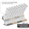 HOT FEET 4 Pack Work Socks for Men & Women