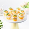 Qeirudu 2 oz Mini Dessert Cups with Lids and Spoons