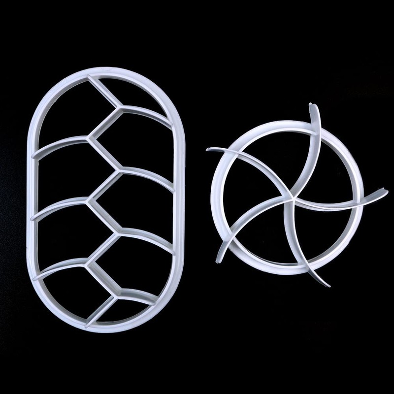 WANGCL 2 Pieces Bread Stamp Press, Bread Press Mold, Bread