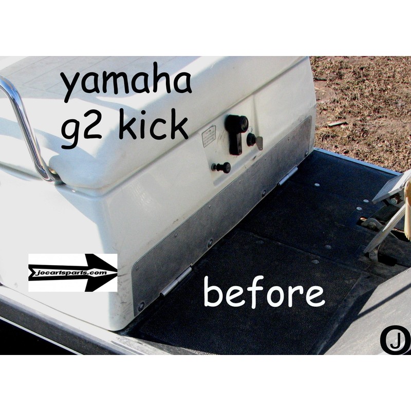 Fits Yamahaa G2 or G9 Golf Cart Diamond Plate Aluminum
