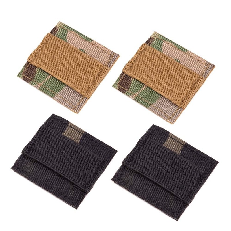 4 Packs Tactical Headphone Cable Storage Board Fastening Cable Ties