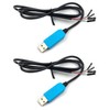 FainWan 2PCS PL2303TA USB to TTL Serial Cable Debug Cable