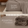 Bare Home 100% Organic Cotton Queen Sheet Set - Crisp