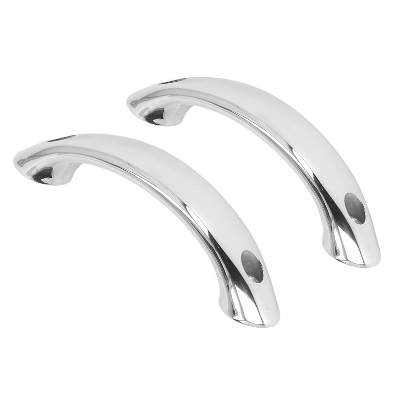 2Pcs Boat Grab Handle Marine Hand Rail 165mm 316 Stainless