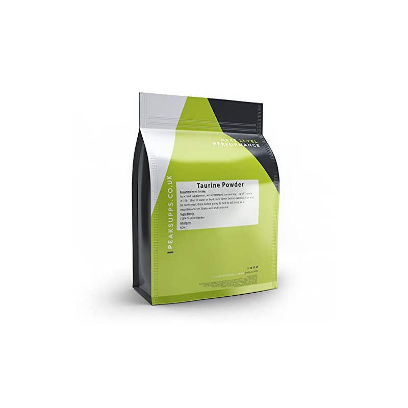 Peak Supps Taurine Powder 1Kg | Amino Acid | Suitable
