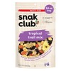 Snak Club Tropical Trail Mix with Peanuts, Dried Papaya, Raisins,