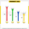 Mardatt 180Pcs Golf Tees, 1-3/5"(42mm), 2-1/8"(54mm), 2-3/4"(70mm), 3-1/4"(83mm) Bamboo Golf