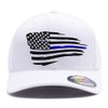 Flexfit Thin Red Line and Thin Blue line Waving USA