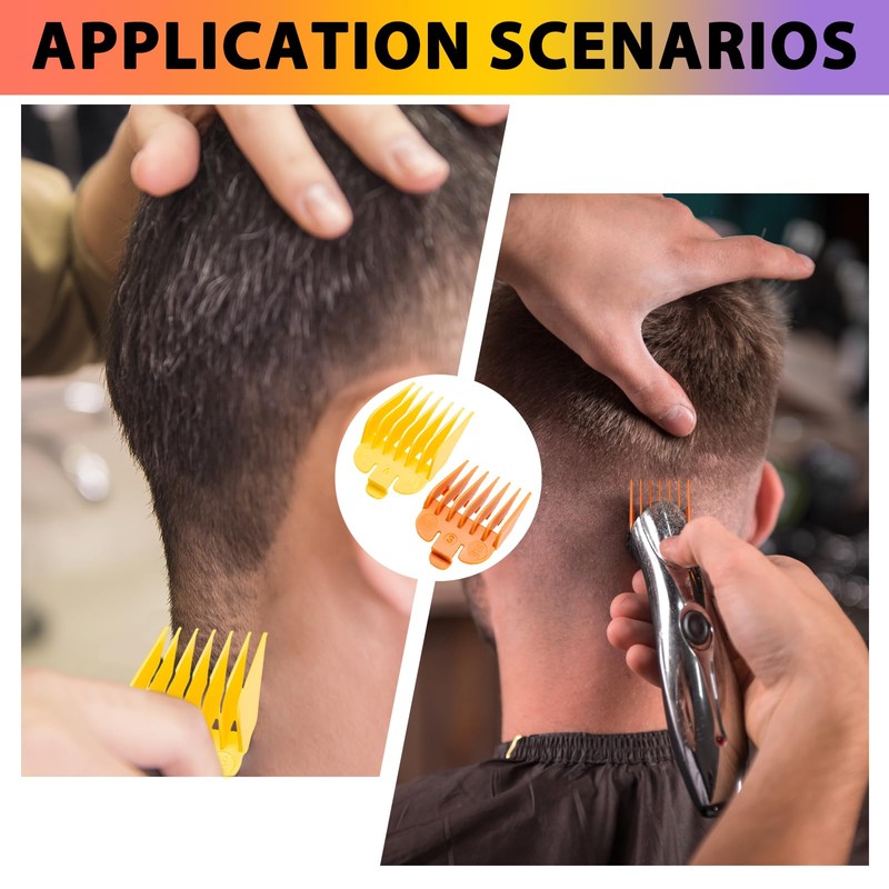 10 Pcs Clipper Guards for Wahl - Multicolor Hair Clipper