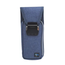 Mini FlexSafe por AquaVault: Silla de playa portátil antirrobo y caja fuerte para viajes. Plegable, ligera y resistente a las barras. Uso en la playa, piscina, parque acuático, crucero, más – azul