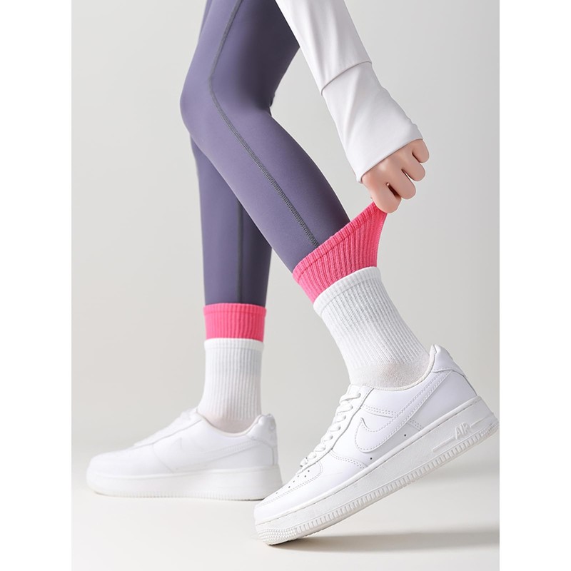 svlftecon Unisex Yoga Pilates Socks with Grips Non Slip Full